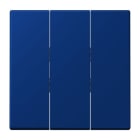 JUNG - Wippe 3fach, Thermoplast lackiert, Serie LS, bleu outremer foncé