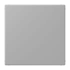 JUNG - Blind-Abdeckung (gerastet), Thermoplast lackiert, Serie LS, gris moyen