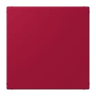 JUNG - Blind-Abdeckung (gerastet), Thermoplast lackiert, Serie LS, rouge carmin