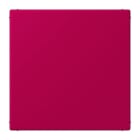 JUNG - Blind-Abdeckung (gerastet), Thermoplast lackiert, Serie LS, rouge rubia