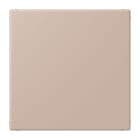 JUNG - Blind-Abdeckung (gerastet), Thermoplast lackiert, Serie LS, ombre brûlée claire