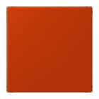 JUNG - Blind-Abdeckung (gerastet), Thermoplast lackiert, Serie LS, rouge vermillon 59