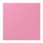 JUNG - Blind-Abdeckung (gerastet), Thermoplast lackiert, Serie LS, rose vif