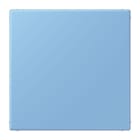 JUNG - Blind-Abdeckung (gerastet), Thermoplast lackiert, Serie LS, bleu céruléen 59