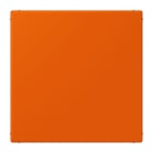 JUNG - Blind-Abdeckung (gerastet), Thermoplast lackiert, Serie LS, orange vif