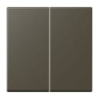 JUNG - Wippe 2fach, Serie LS, ombre naturelle 31