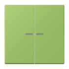 JUNG - Wippe 2fach mit Lichtleiter, Serie LS, vert 31