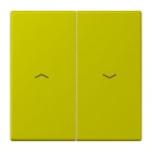 JUNG - Wippe 2fach, mit Pfeilsymbolen, Serie LS, vert olive vif