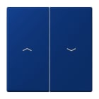 JUNG - Wippe 2fach, mit Pfeilsymbolen, Serie LS, bleu outremer foncé