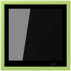 JUNG - KNX Raumcontroller LS TOUCH, NaV, vert clair