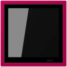JUNG - KNX Raumcontroller LS TOUCH, NaV, rouge rubia