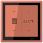 JUNG - KNX Raumcontroller LS TOUCH, NaV, terre sienne brique