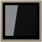 JUNG - KNX Raumcontroller LS TOUCH, NaV, ombre naturelle moyenne
