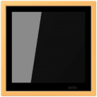 JUNG - KNX Raumcontroller LS TOUCH, NaV, ocre jaune clair