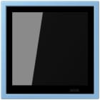 JUNG - KNX Raumcontroller LS TOUCH, NaV, bleu céruléen 59