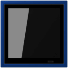 JUNG - KNX Raumcontroller LS TOUCH, NaV, bleu outremer foncé