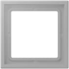 JUNG - Rahmen, 1-fach, LS ZERO, gris moyen