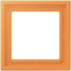 JUNG - Rahmen, 1-fach, LS ZERO, orange clair