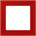 JUNG - Rahmen, 1-fach, LS ZERO, rouge vermillon 31
