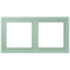 JUNG - Rahmen, 2-fach, LS ZERO, vert anglais clair