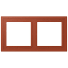 JUNG - Rahmen, 2-fach, LS ZERO, l'ocre rouge