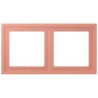 JUNG - Rahmen, 2-fach, LS ZERO, l'ocre rouge moyen