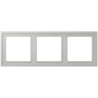 JUNG - Rahmen, 3-fach, LS ZERO, gris clair 31