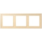 JUNG - Rahmen, 3-fach, LS ZERO, ocre