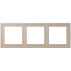 JUNG - Rahmen, 3-fach, LS ZERO, ombre naturelle claire