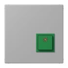 JUNG - Notrufsystem Abstelltaster, Serie LS, gris moyen
