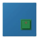 JUNG - Notrufsystem Abstelltaster, Serie LS, bleu céruléen 31