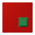 JUNG - Notrufsystem Abstelltaster, Serie LS, rouge vermillon 31