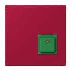 JUNG - Notrufsystem Abstelltaster, Serie LS, rouge carmin