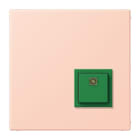 JUNG - Notrufsystem Abstelltaster, Serie LS, l'ocre rouge clair
