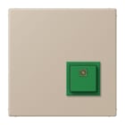 JUNG - Notrufsystem Abstelltaster, Serie LS, ombre naturelle claire