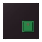 JUNG - Notrufsystem Abstelltaster, Serie LS, noir d'ivoire