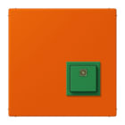 JUNG - Notrufsystem Abstelltaster, Serie LS, orange vif