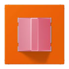 JUNG - Notrufsystem Rufmodul, Serie LS, orange