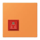 JUNG - Notrufsystem Ruftaster, Serie LS, orange clair
