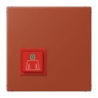 JUNG - Notrufsystem Ruftaster, Serie LS, l'ocre rouge