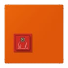 JUNG - Notrufsystem Ruftaster, Serie LS, orange vif