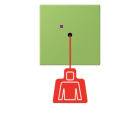 JUNG - Notrufsystem Zugtaster, Serie LS, vert 31