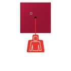JUNG - Notrufsystem Zugtaster, Serie LS, rouge carmin