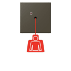 JUNG - Notrufsystem Zugtaster, Serie LS, ombre naturelle 31