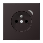 JUNG - JUNG HOME Steckdose Energy, franz/belg., 16A 250V~, SAFETY+, Serie LS, dark