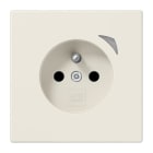 JUNG - JUNG HOME Steckdose, franz/belg., 16A 250V~, SAFETY+, Serie LS, weiß