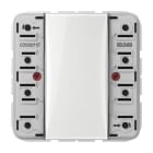 JUNG - KNX Tastsensor-Modul Universal, 2fach, F50, Serie CD, Secure