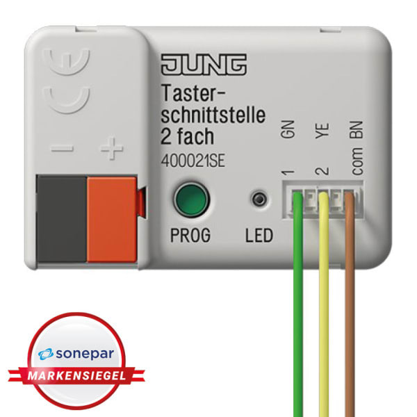 JUNG - MS! KNX Tasterschnittstelle 2fach, Secure