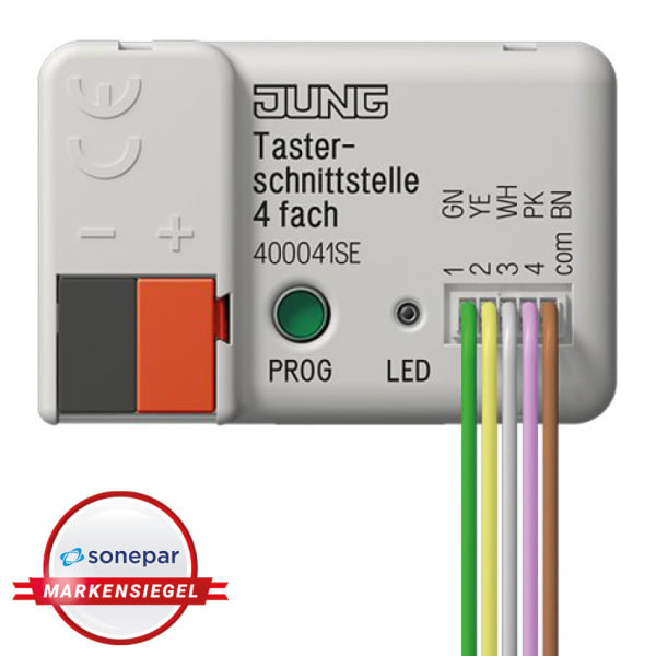 JUNG - MS! KNX Tasterschnittstelle 4fach, Secure