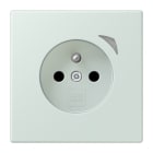 JUNG - JUNG HOME Steckdose, franz/belg., 16A 250V~, SAFETY+, Serie LS, céruléen pâle (32034)
